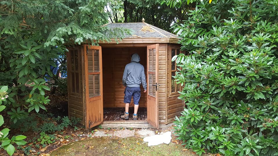 Timber shed project completed by Repair My Shed