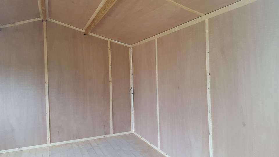 Timber shed repair project